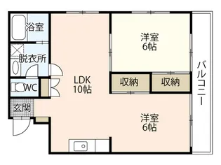 エスポワール【4階】の間取り