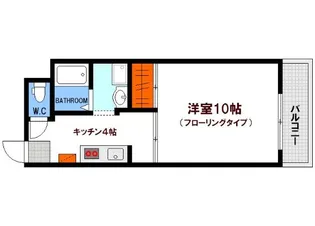 クレールIWAI【2階】の間取り