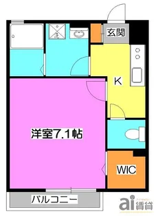 東京都清瀬市松山1【アパート】の間取り