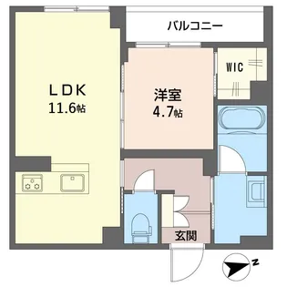 クオリスタ【2階】の間取り