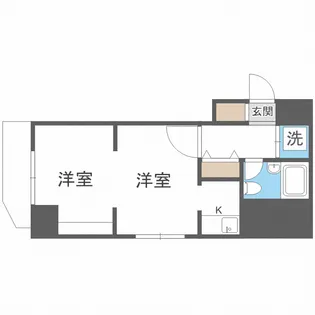 ライオンズシティ円山【2階】の間取り