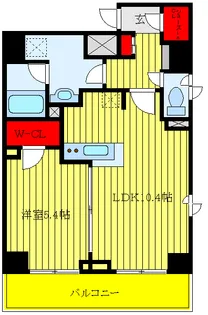 プライムアーバン板橋区役所前【8階】の間取り