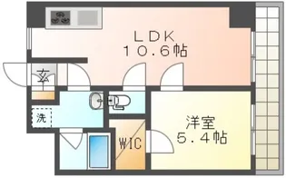 メゾン千田町【4階】の間取り