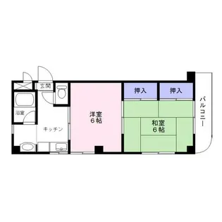 東京都墨田区業平2【マンション】の間取り