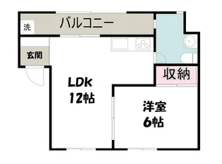 ピュアコーポGU2【4階】の間取り