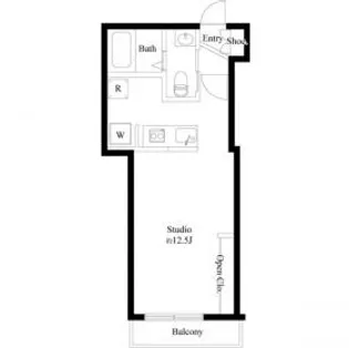 トレゾールK&A板橋本町【1階】の間取り