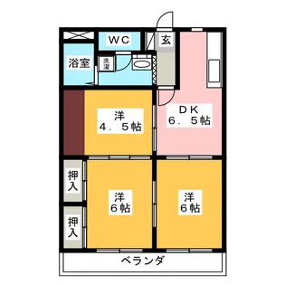 ビクトリーマンション【3階】の間取り