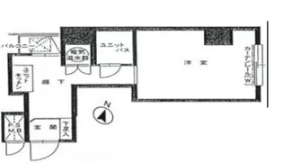 ペガサスマンション本郷【5階】の間取り