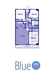 シュロス湘南【4階】の間取り