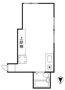 東新宿ハウス【2階】の間取り