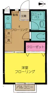 さくらハイム【1階】の間取り