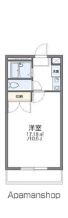 レオパレスSABAーI【2階】の間取り