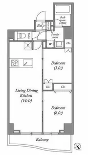 Primal Tabata【7階】の間取り