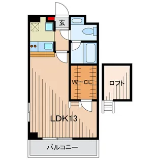 リバーサイド綾瀬【6階】の間取り