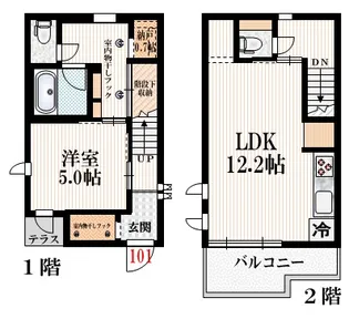 シュラインサイド下高井戸の間取り