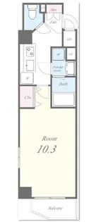 シャローム亀戸【3階】の間取り