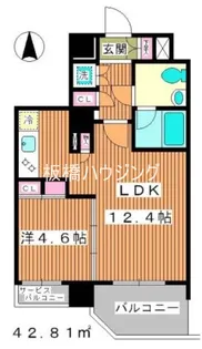 メインステージパーク大山【3階】の間取り