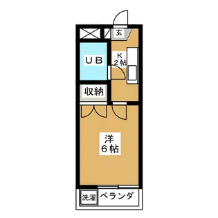 パール世田谷【3階】の間取り