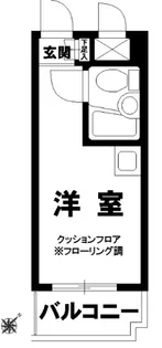 トップルーム道玄坂【3階】の間取り