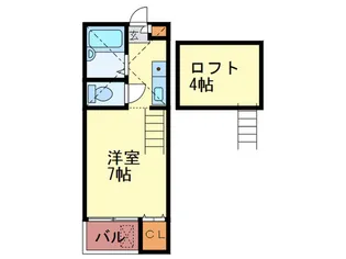 SKI平尾【2階】の間取り