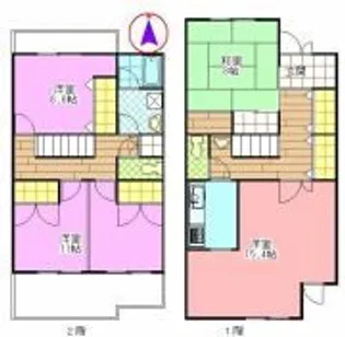 キャビンハウスの間取り