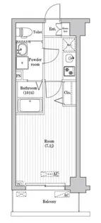 N stage西船橋II【2階】の間取り