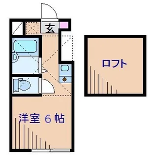 クレールアルブル妙蓮寺【1階】の間取り