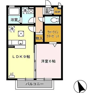 ブランドール【2階】の間取り