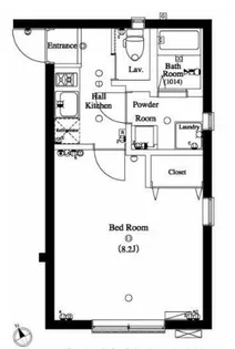 GRAN REGINA西新宿【1階】の間取り