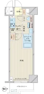 ルーブル南砂町弐番館【2階】の間取り