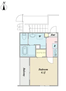 Forest Park Hills【2階】の間取り