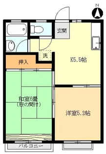 ソフィアハイツ【2階】の間取り