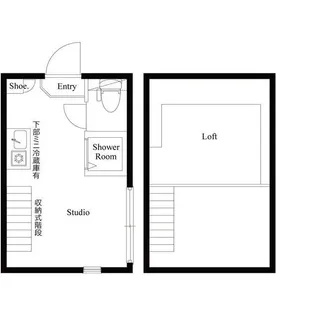 フリングホルニ【2階】の間取り