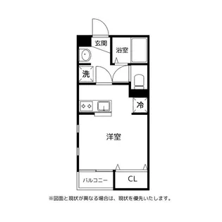スカイヒルズ【1階】の間取り