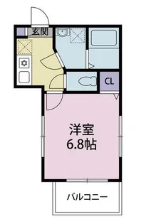 コンフォート小石川【2階】の間取り