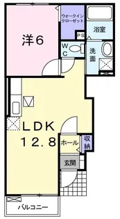 ジェルメ・ネオIII【1階】の間取り