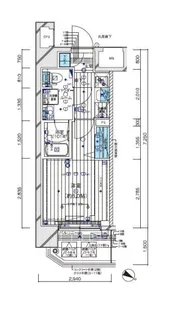 メインステージ横濱伊勢佐木II【2階】の間取り