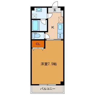 アルル竜【4階】の間取り