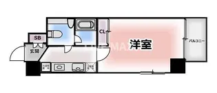 アルシュ勝どき【2階】の間取り