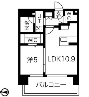 エルフォルテ東京EAST【8階】の間取り