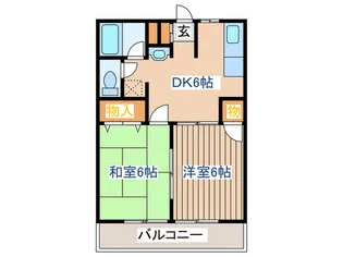 ア-クヒルズ上ノ台【3階】の間取り