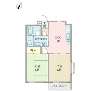 ラネージュ【2階】の間取り