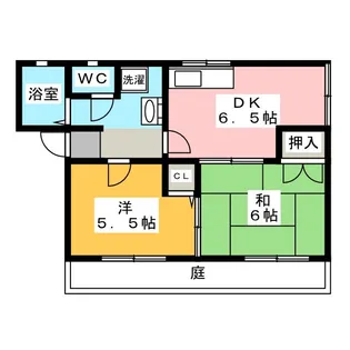 シティハイムサンシャイン【1階】の間取り