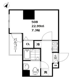 アイディ品川11【5階】の間取り