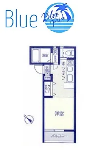 ルミナス鵠沼【1階】の間取り