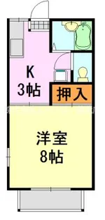 コーポメリー【2階】の間取り