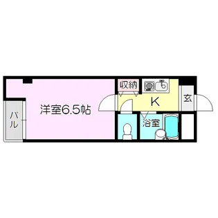 リバーサイド柴島【3階】の間取り