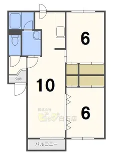 ANエンブレム菊水【2階】の間取り