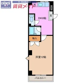 エグゼ4【1階】の間取り