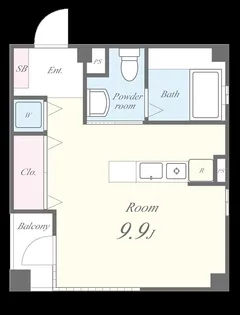 サンキャッスル田川【3階】の間取り
